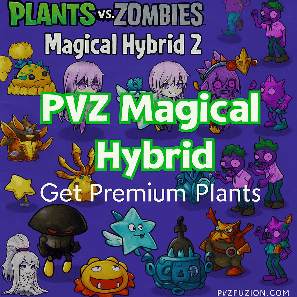 PvZ Magical Hybrid 1 PvZ Magical Hybrid