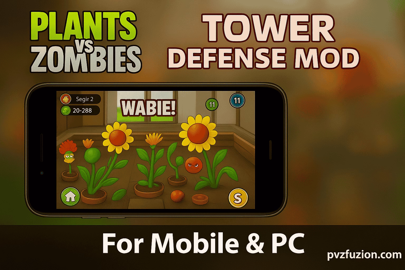 PvZ Tower Defense Mod 1 PvZ Tower Defense Mod